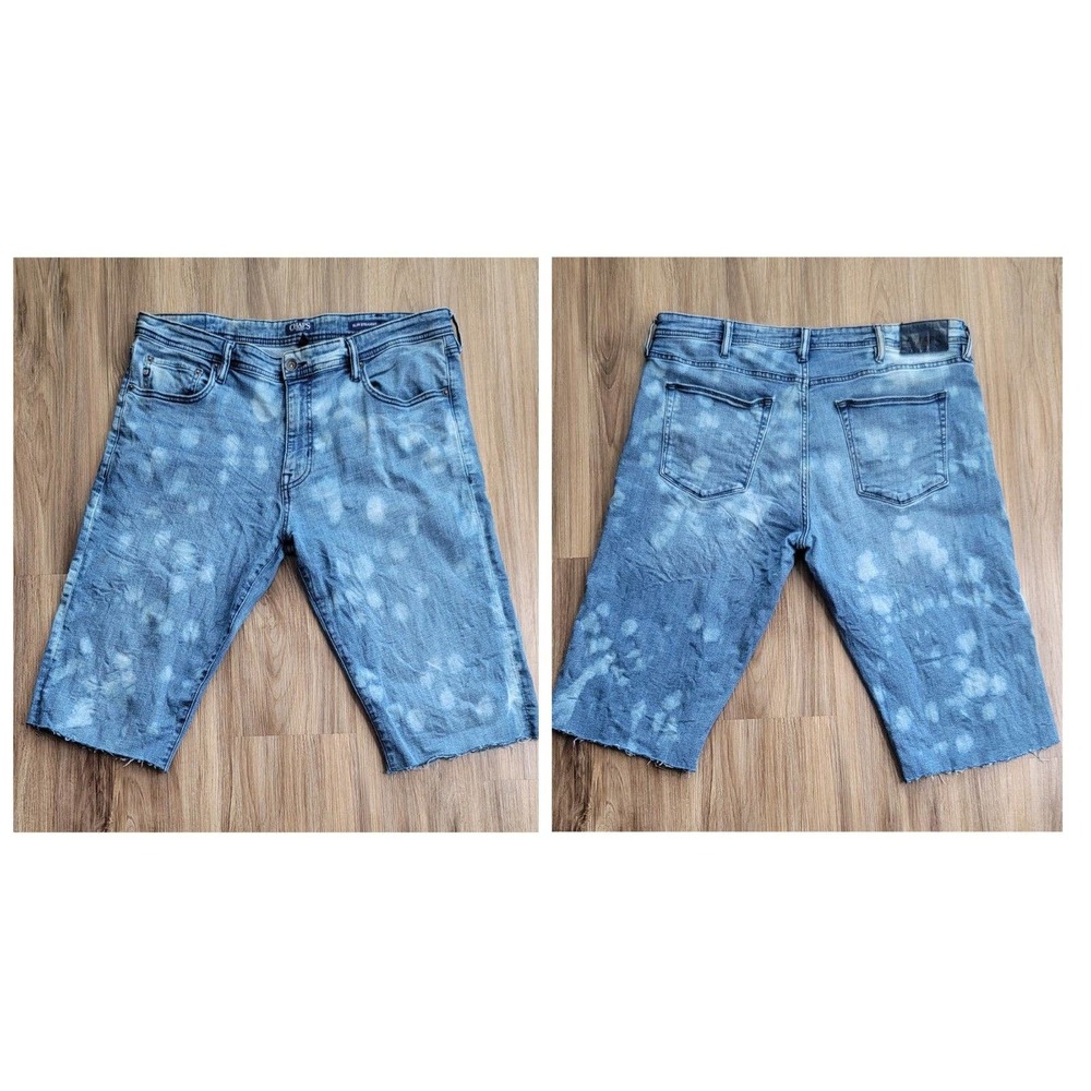 Columbia Sportswear Custom Cutoff Bleach-dyed Longboard Shorts